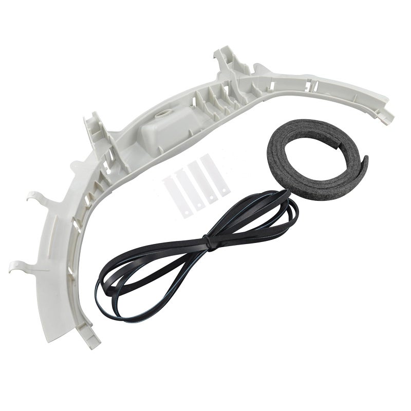 ATMA SUPPLY WE49X20697 Dryer Bearing Kit Compatible with GE Dryer Contains Top Bearing WE3M26 Drum Felt WE9M30 (WE09X20441) Drive Belt WE12M29 Bearing Slides WE1M1067 (WE1M481) Glide Slides WE1M504 (WE1M333) - Image 1